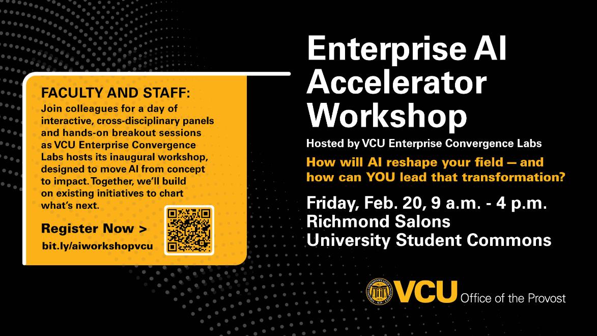 Enterprise AI Accelerator Workshop Flier